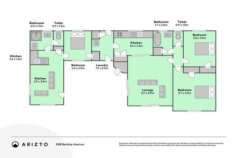 Photo of property in 52b Berkley Avenue, Hillcrest, Hamilton, 3216