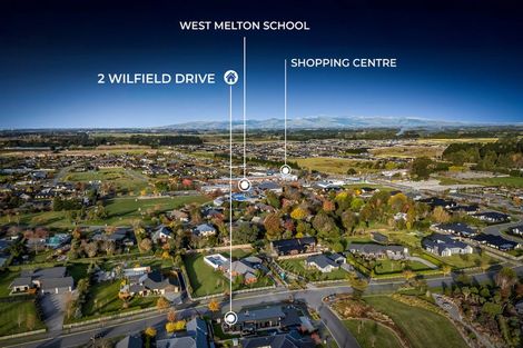 Photo of property in 2 Wilfield Drive, West Melton, 7618