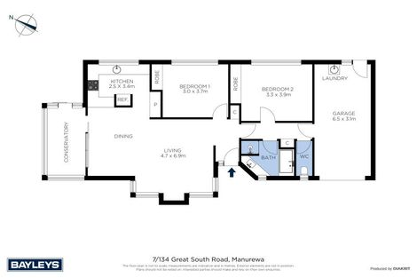 Photo of property in 7/134 Great South Road, Manurewa, Auckland, 2102