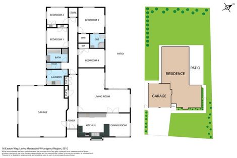 Photo of property in 16 Easton Way, Levin, 5510