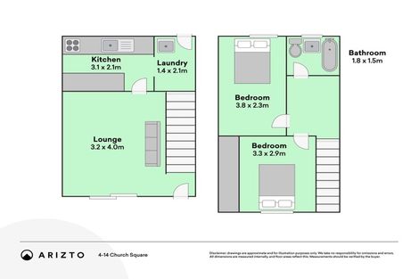 Photo of property in 4/14 Church Square, Addington, Christchurch, 8024
