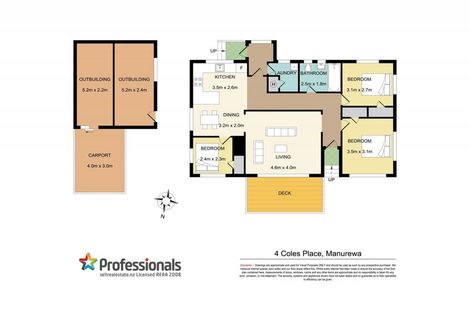 Photo of property in 4 Coles Place, Manurewa, Auckland, 2102