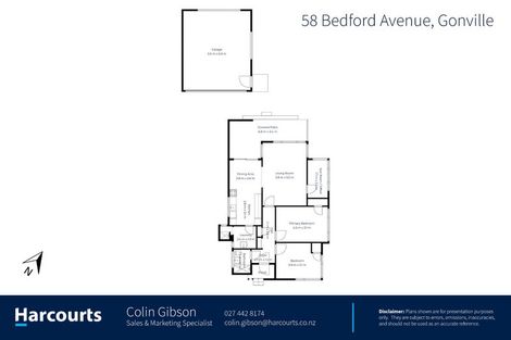 Photo of property in 58 Bedford Avenue, Gonville, Whanganui, 4501