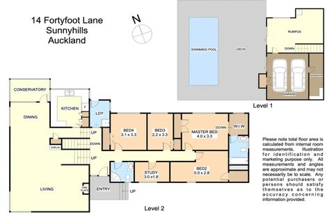 Photo of property in 14 Fortyfoot Lane, Sunnyhills, Auckland, 2010
