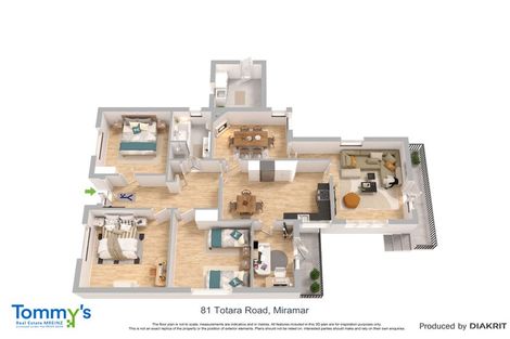 Photo of property in 81 Totara Road, Miramar, Wellington, 6022