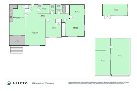 Photo of property in 10 Burns Street, Tawhero, Whanganui, 4501