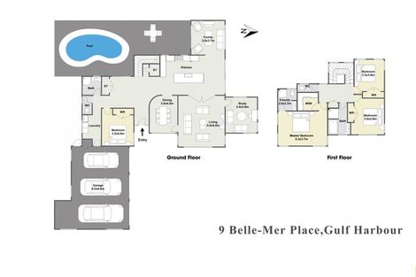 Photo of property in 9 Belle-mer Place, Gulf Harbour, Whangaparaoa, 0930