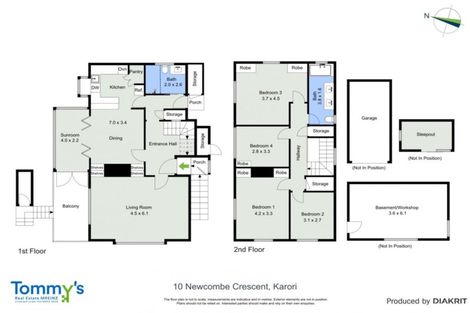 Photo of property in 10 Newcombe Crescent, Karori, Wellington, 6012