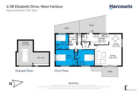 Photo of property in 38 Elizabeth Drive, West Harbour, Auckland, 0618