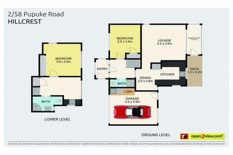 Photo of property in 2/58 Pupuke Road, Hillcrest, Auckland, 0627