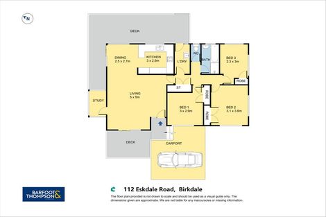 Photo of property in 112 Eskdale Road, Birkdale, Auckland, 0626
