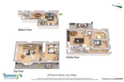 Photo of property in 28 Devon Street, Aro Valley, Wellington, 6021