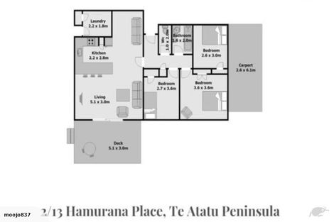 Photo of property in 2/13 Hamurana Place, Te Atatu Peninsula, Auckland, 0610