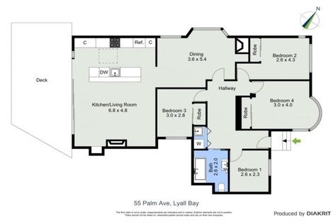 Photo of property in 55 Palm Avenue, Lyall Bay, Wellington, 6022