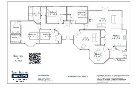 Photo of property in 34b Milne Street, Marton, 4710