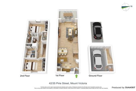 Photo of property in Victoria Villas, 42/35u Pirie Street, Mount Victoria, Wellington, 6011