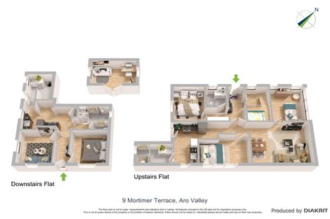 Photo of property in 9 Mortimer Terrace, Aro Valley, Wellington, 6021