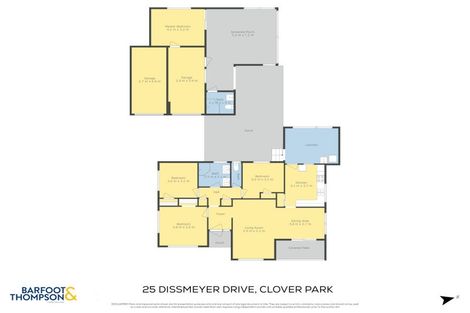 Photo of property in 25 Dissmeyer Drive, Clover Park, Auckland, 2019