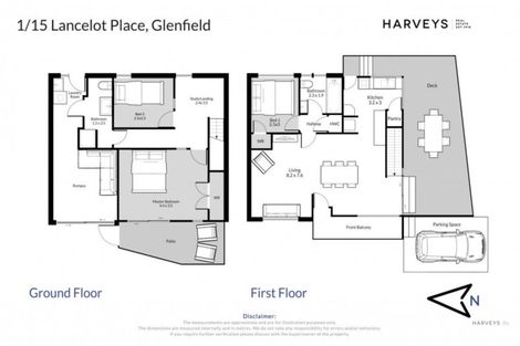 Photo of property in 1/15 Lancelot Place, Glenfield, Auckland, 0629