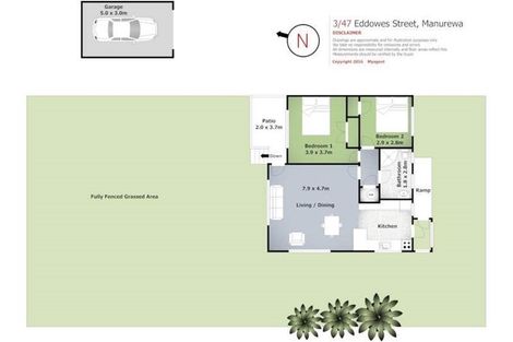 Photo of property in 3/47 Eddowes Street, Manurewa, Auckland, 2102