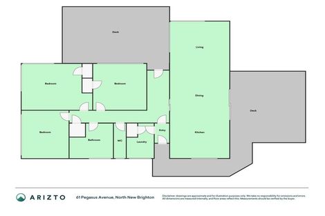 Photo of property in 61 Pegasus Avenue, North New Brighton, Christchurch, 8083