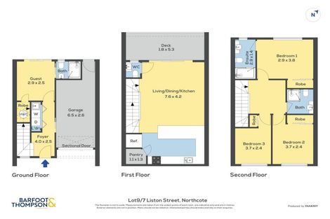 Photo of property in 7c Liston Street, Northcote, Auckland, 0627