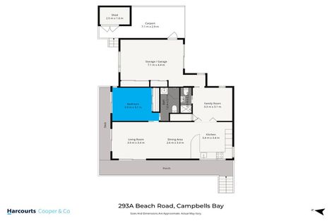 Photo of property in 293a Beach Road, Campbells Bay, Auckland, 0630