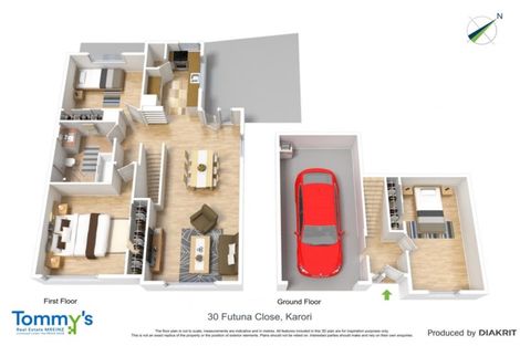 Photo of property in 30 Futuna Close, Karori, Wellington, 6012