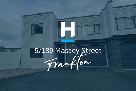 Photo of property in 5/189 Massey Street, Frankton, Hamilton, 3204