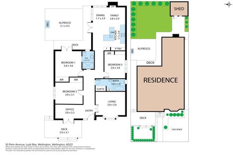 Photo of property in 10 Palm Avenue, Lyall Bay, Wellington, 6022