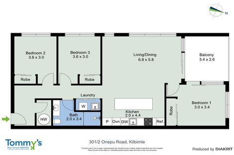 Photo of property in 301/2u Onepu Road, Kilbirnie, Wellington, 6022