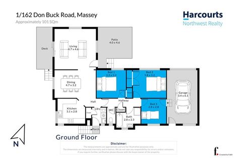 Photo of property in 1/162 Don Buck Road, Massey, Auckland, 0614