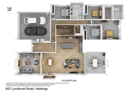 Photo of property in 607 Lyndhurst Road, Frimley, Hastings, 4120