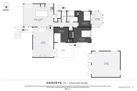 Photo of property in 21 Sunvue Road, Glen Eden, Auckland, 0602