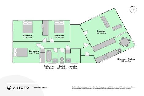 Photo of property in 26 Watts Street, Waipawa, 4210