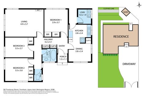 Photo of property in 58 Thackeray Street, Trentham, Upper Hutt, 5018