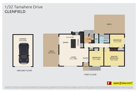 Photo of property in 1/32 Tamahere Drive, Glenfield, Auckland, 0629