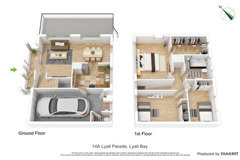 Photo of property in 14a Lyall Parade, Lyall Bay, Wellington, 6022