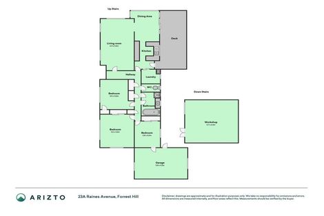 Photo of property in 1/23 Raines Avenue, Forrest Hill, Auckland, 0620