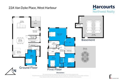 Photo of property in 22a Van Dyke Place, West Harbour, Auckland, 0618