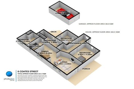 Photo of property in 6 Coates Street, Hamilton East, Hamilton, 3216