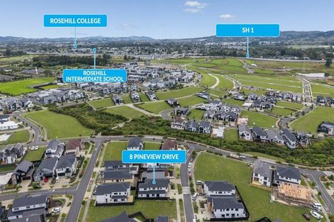 Photo of property in 8 Pineview Drive, Rosehill, Papakura, 2113