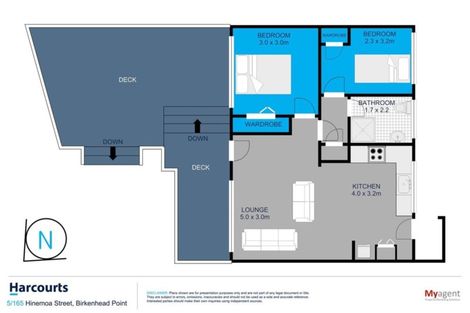 Photo of property in 5/165 Hinemoa Street, Birkenhead, Auckland, 0626