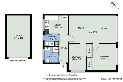 Photo of property in 10f1 Camrose Grove, Kingston, Wellington, 6021