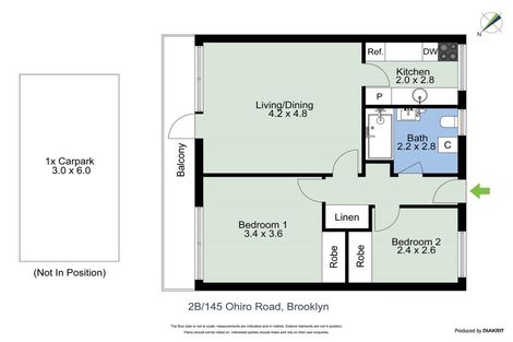 Photo of property in 2b/145 Ohiro Road, Brooklyn, Wellington, 6021