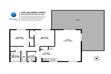 Photo of property in 159c Galloway Street, Hamilton East, Hamilton, 3216