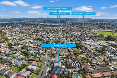 Photo of property in 45 Bodi Place, Te Atatu South, Auckland, 0610