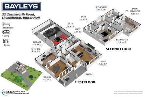 Photo of property in 22 Chatsworth Road, Silverstream, Upper Hutt, 5019