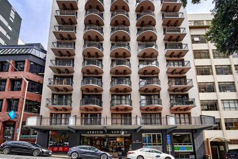 Photo of property in Atrium Towers, 4j/154 The Terrace, Wellington Central, Wellington, 6011