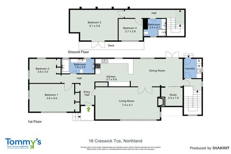 Photo of property in 18 Creswick Terrace, Northland, Wellington, 6012